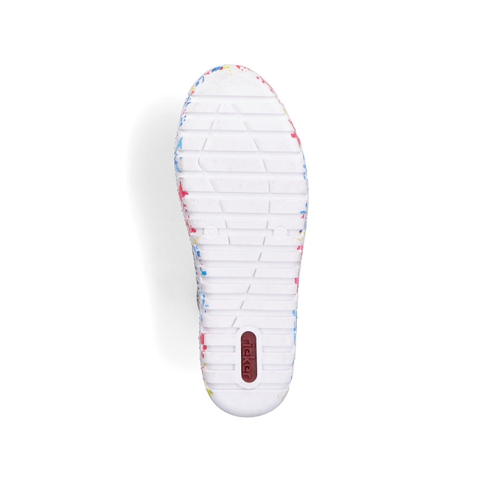 Rieker chaussure a lacets m2357.80 blanc multi2710601_5