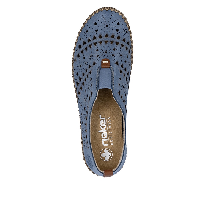 Rieker mocassin m2852.12 bleu2710701_4