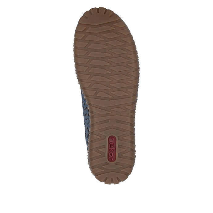Rieker chaussure a lacets m2856.12 bleu2710901_5