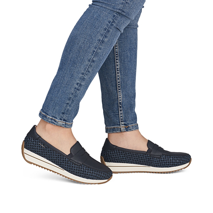 Rieker mocassin n1254.14 bleu2711401_2