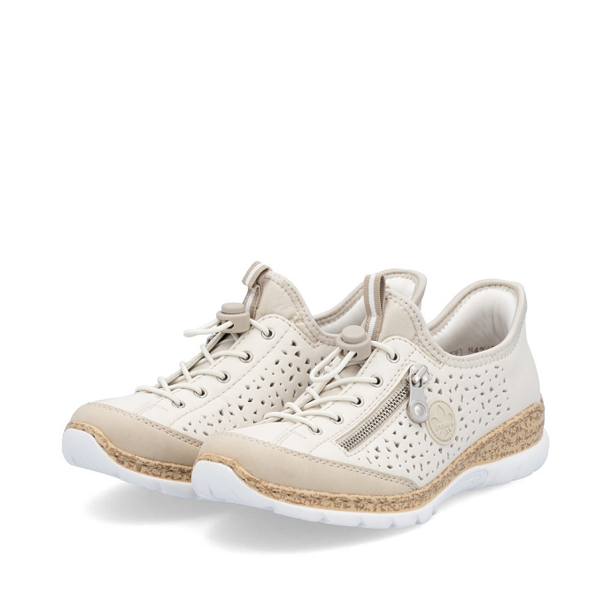 Rieker basket n42v3.60 pearl