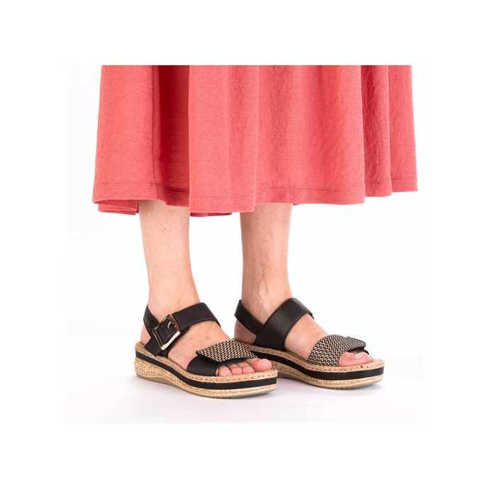 Rieker sandale v0951.00 noir2713801_2