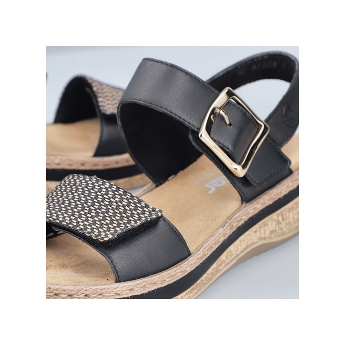 Rieker sandale v0951.00 noir2713801_3