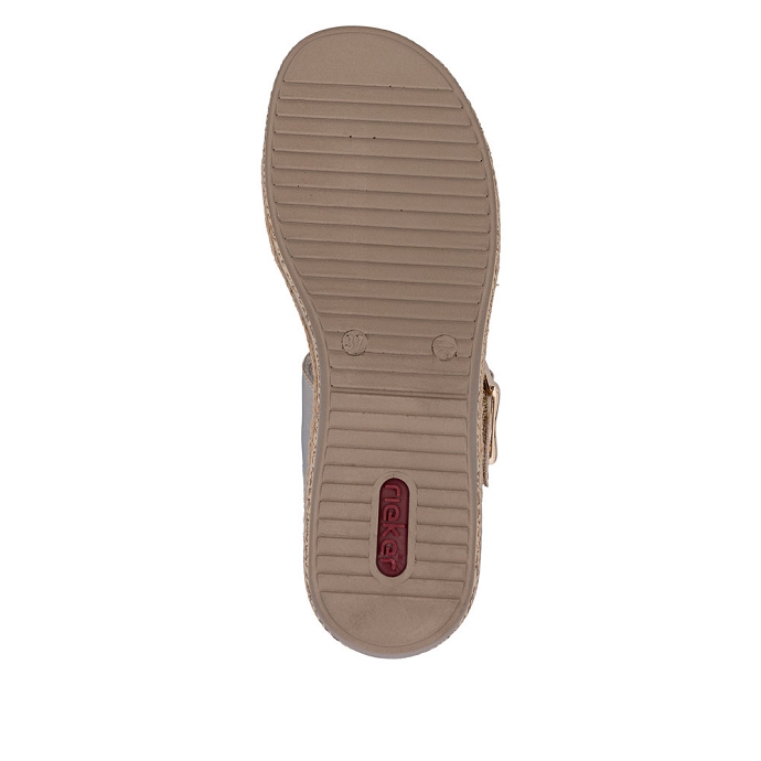 Rieker sandale v0951.90 platinum2714001_5
