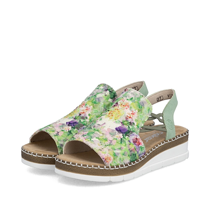 Rieker sandale v1241.92 multicolor