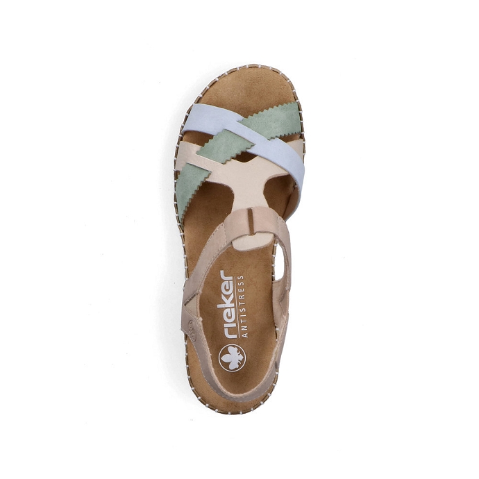 Rieker sandale v1269.90 beige2714501_5