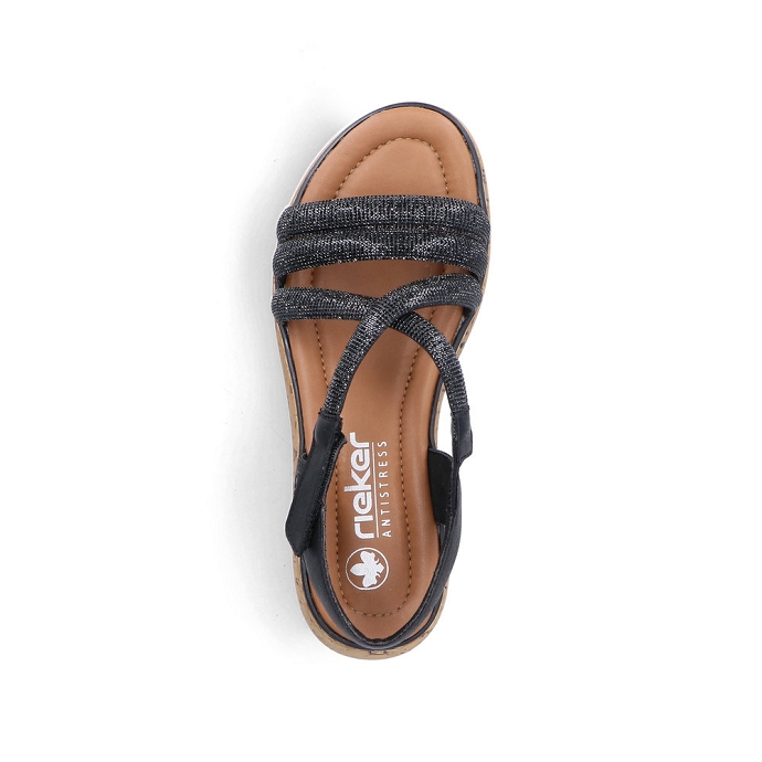 Rieker sandale v1762.00 noir2714801_5
