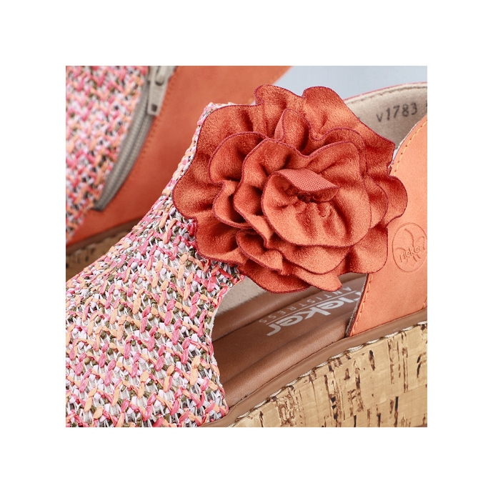 Rieker sandale v1783.90 orange2714901_3