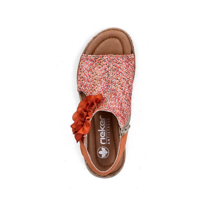 Rieker sandale v1783.90 orange2714901_5
