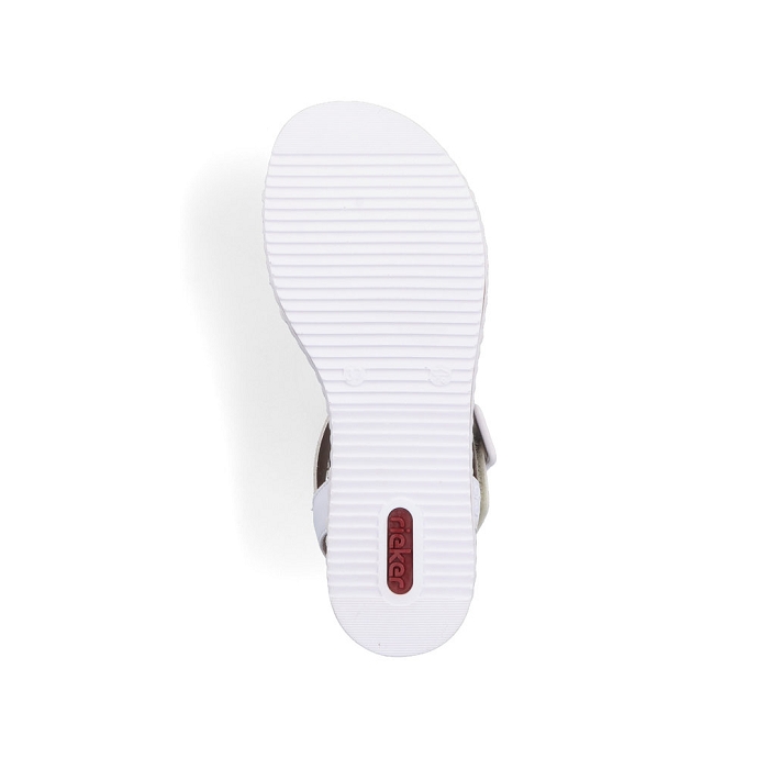 Rieker sandale v3660.60 blanc multi2715401_5