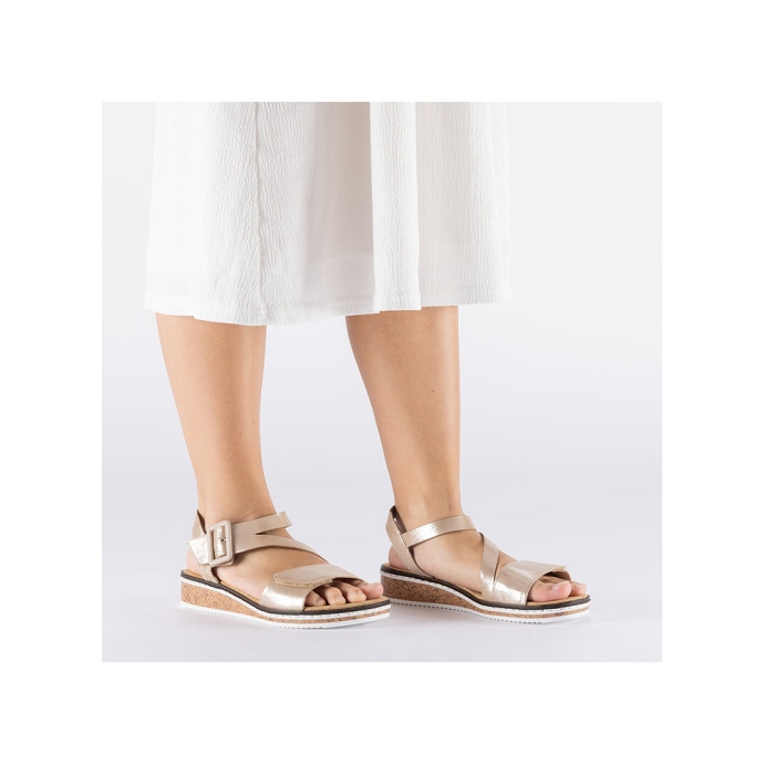 Rieker sandale v3660.61 gold2715501_2