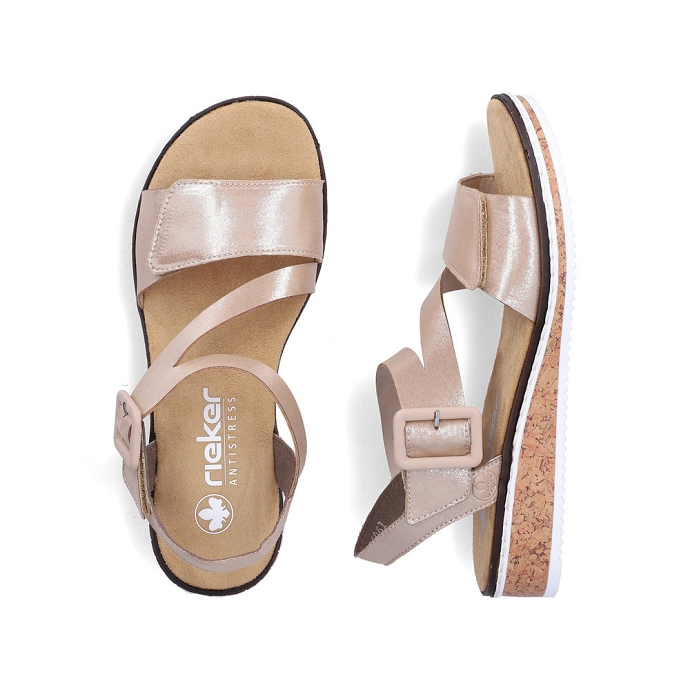 Rieker sandale v3660.61 gold2715501_4