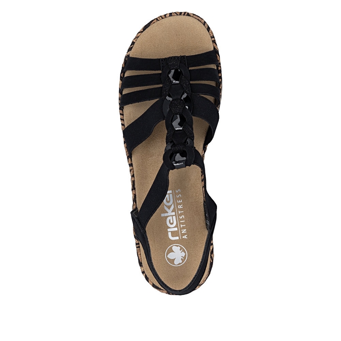 Rieker sandale v3902.00 noir2715801_4