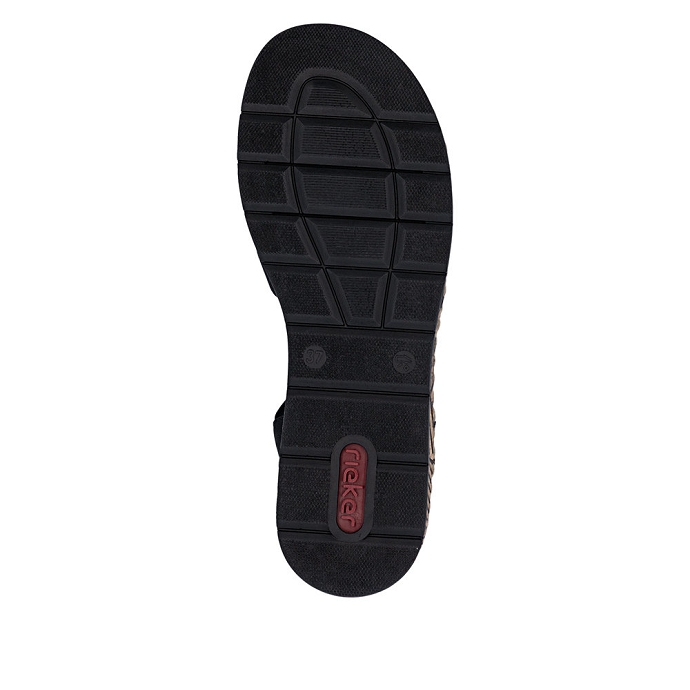 Rieker sandale v3902.00 noir2715801_5