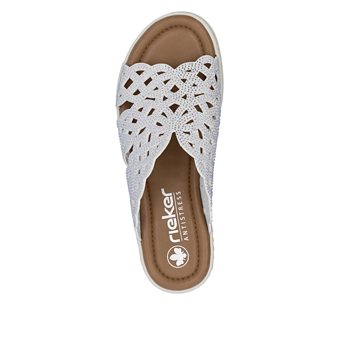 Rieker mule v4189.80 blanc2716501_4