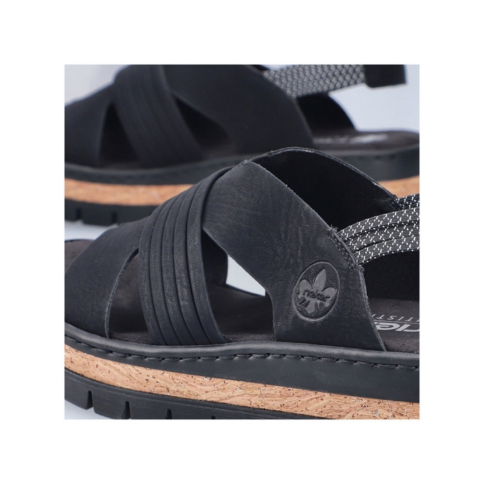 Rieker sandale v4959.00 noir2716901_3