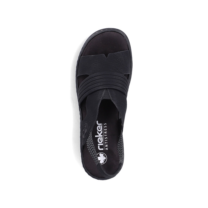 Rieker sandale v4959.00 noir2716901_5