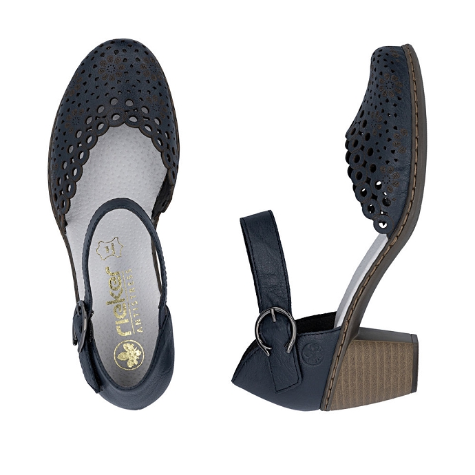 Rieker escarpin 40902.14 bleu2718801_3