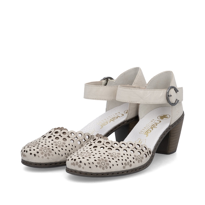 Rieker escarpin 40902.60 creme
