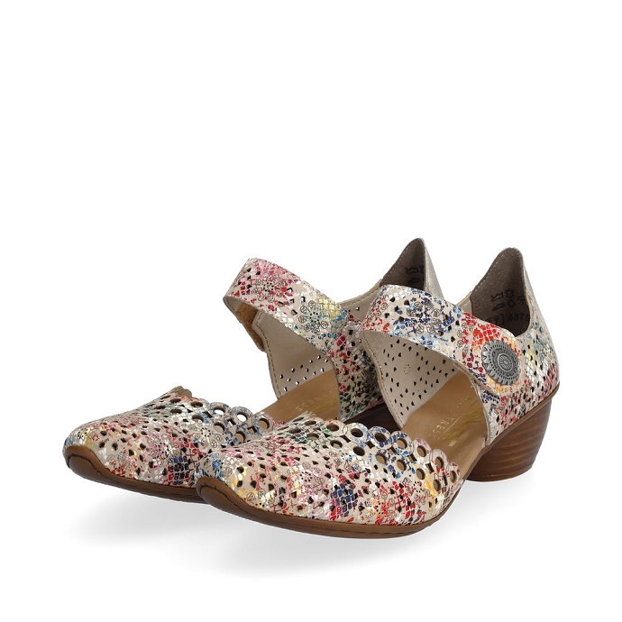 Rieker escarpin 43753.91 multicolor