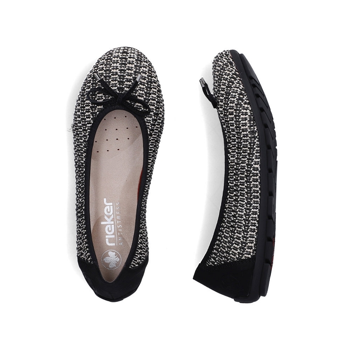 Rieker ballerine 43850.00 noir2719901_3