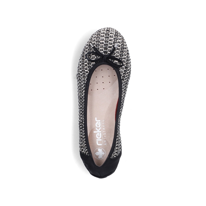 Rieker ballerine 43850.00 noir2719901_5