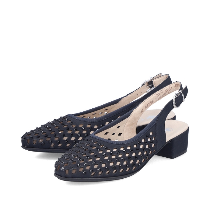 Rieker escarpin 47074.14 bleu