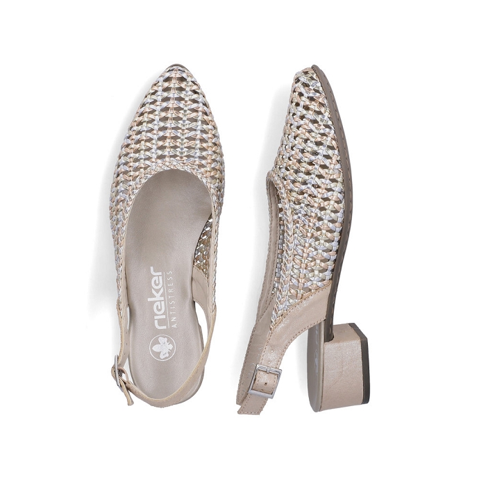 Rieker escarpin 47078.90 gold2720301_4