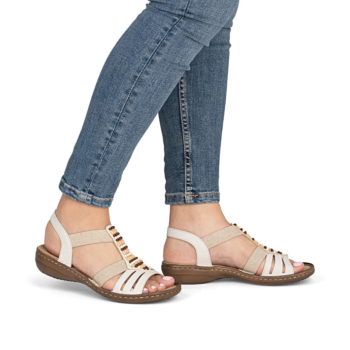 Rieker sandale 60851.60 blanc2721001_2
