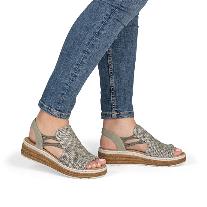 Rieker sandale 62741.52 kaki2722301_2