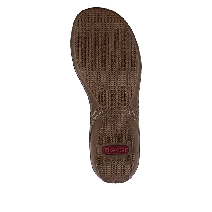 Rieker mule 628p9.91 gris2722601_5