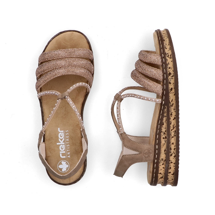 Rieker sandale 62977.90 gold2723301_4