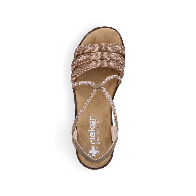 Rieker sandale 62977.90 gold2723301_5