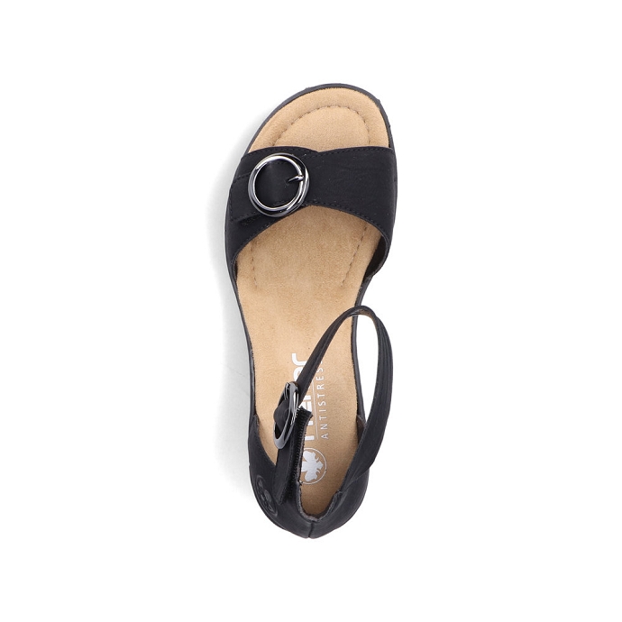 Rieker sandale 63780.00 noir2723501_5