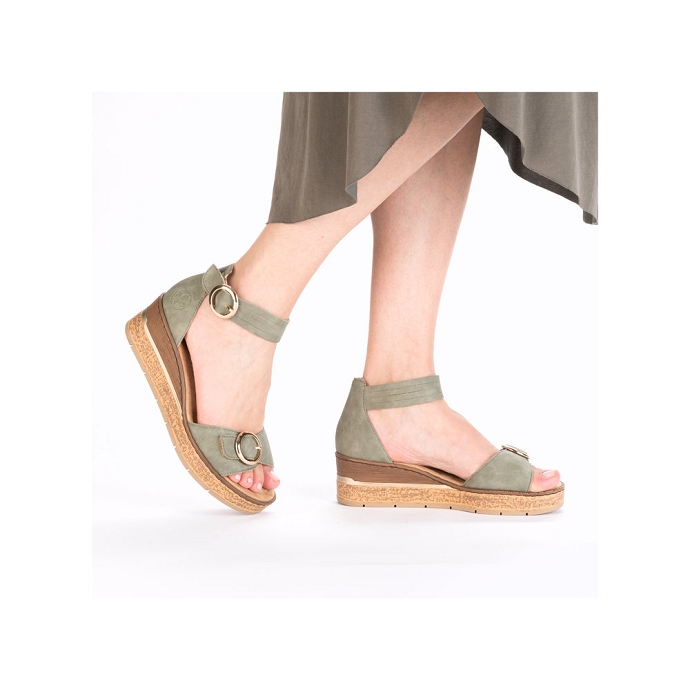 Rieker sandale 63780.52 kaki2723601_2