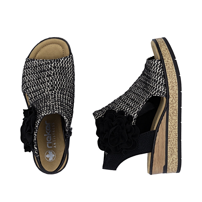 Rieker sandale 63791.01 noir2723801_3