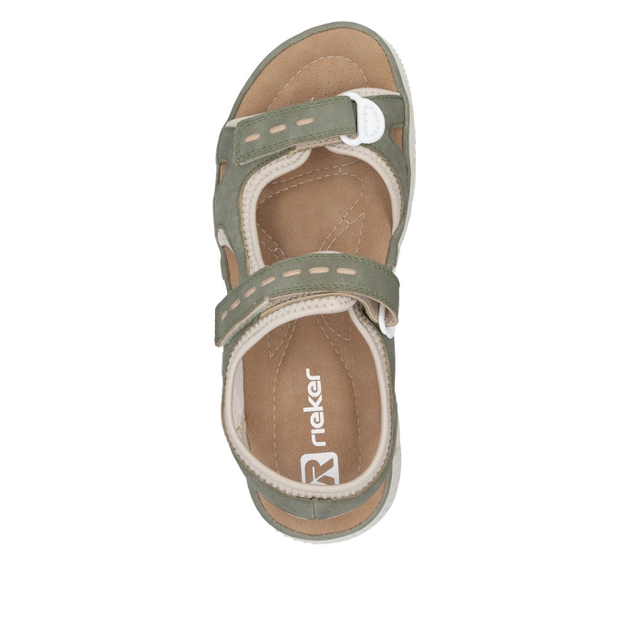 Rieker sandale 64066.52 vert2724401_4