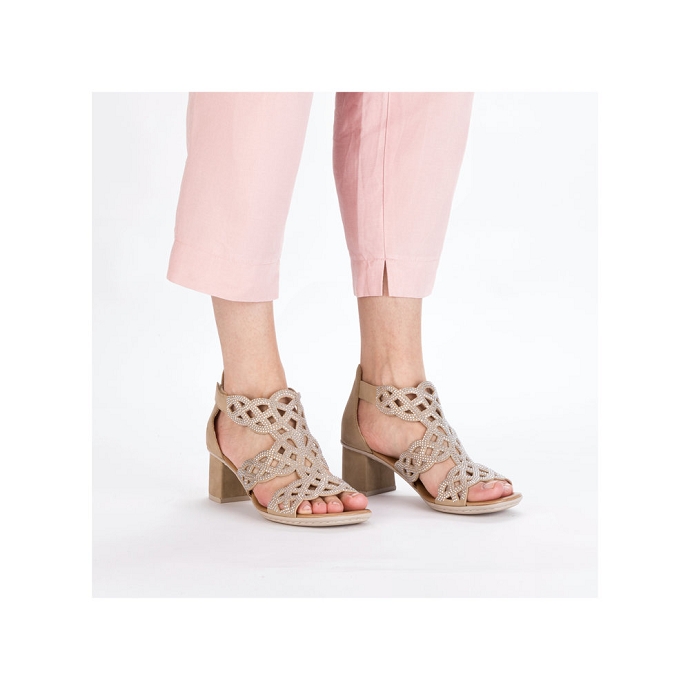 Rieker sandale 64773.61 beige2725001_2
