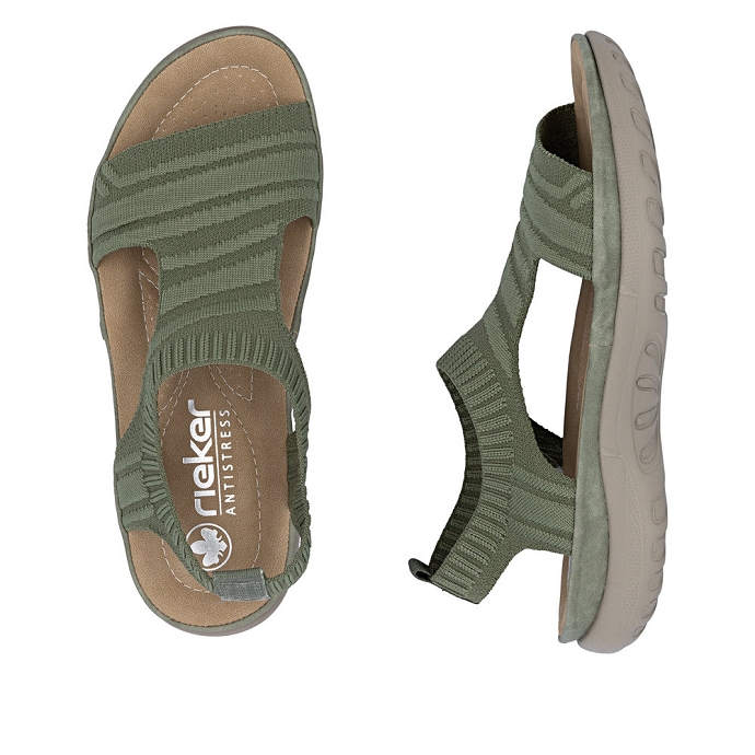 Rieker sandale 64850.54 vert2725201_3