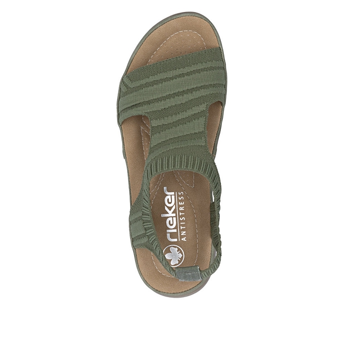 Rieker sandale 64850.54 vert2725201_4