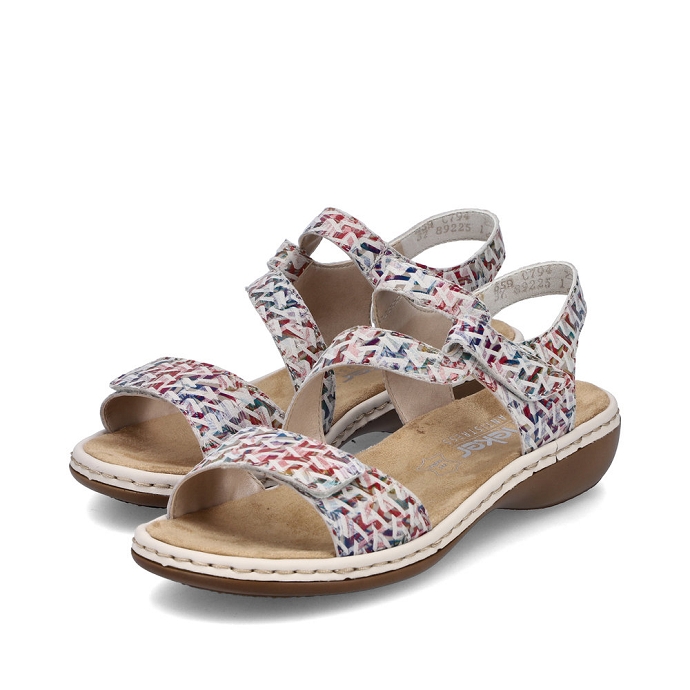 Rieker sandale 659c7.94 multicolor