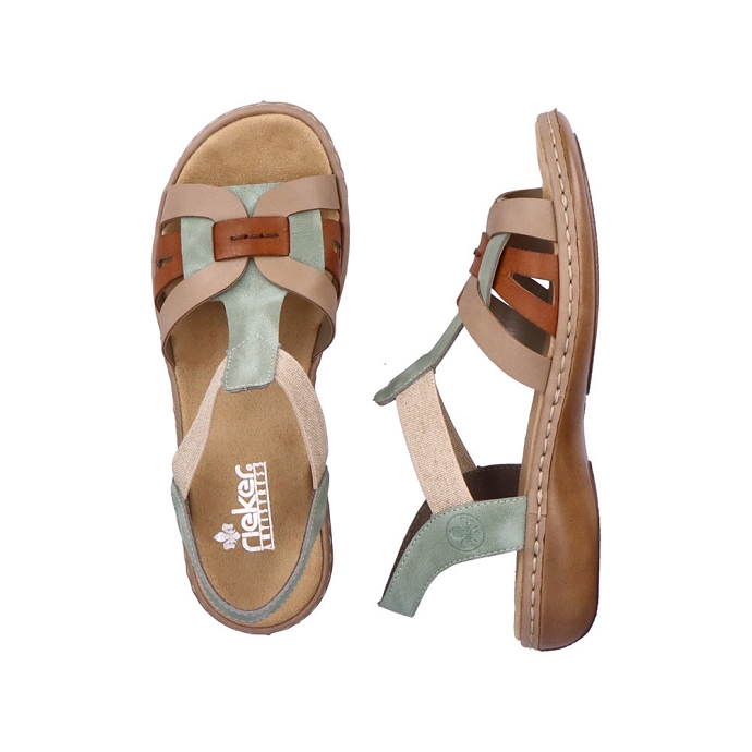 Rieker sandale 65918.52 kaki2725901_3