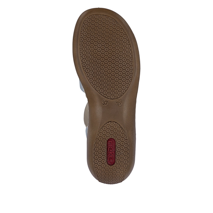 Rieker sandale 65918.91 platinum2726001_5