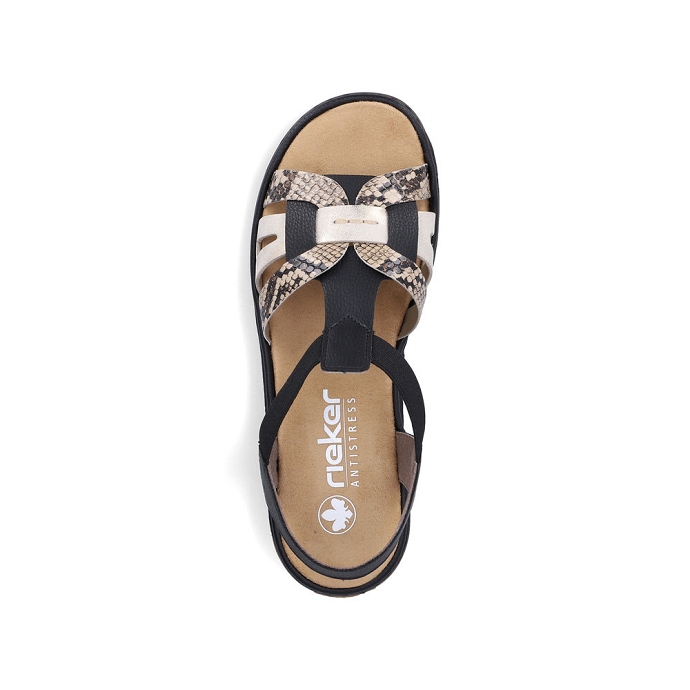 Rieker sandale 65918.92 noir2726101_5