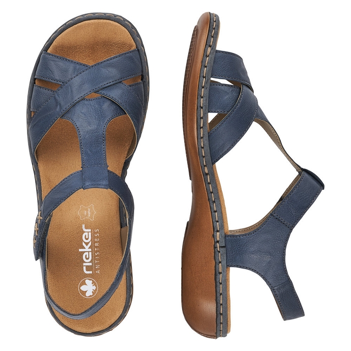 Rieker sandale 65919.12 bleu2726201_3