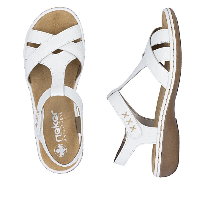 Rieker sandale 65919.80 blanc2726401_3
