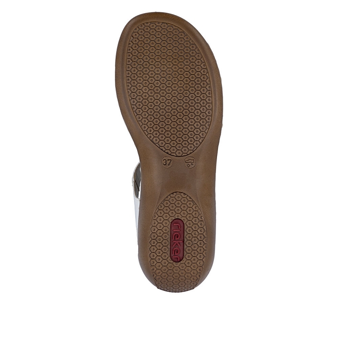 Rieker sandale 65919.80 blanc2726401_5