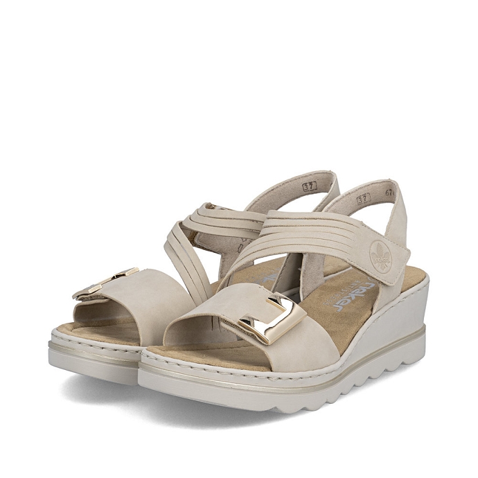 Rieker sandale 67410.62 beige