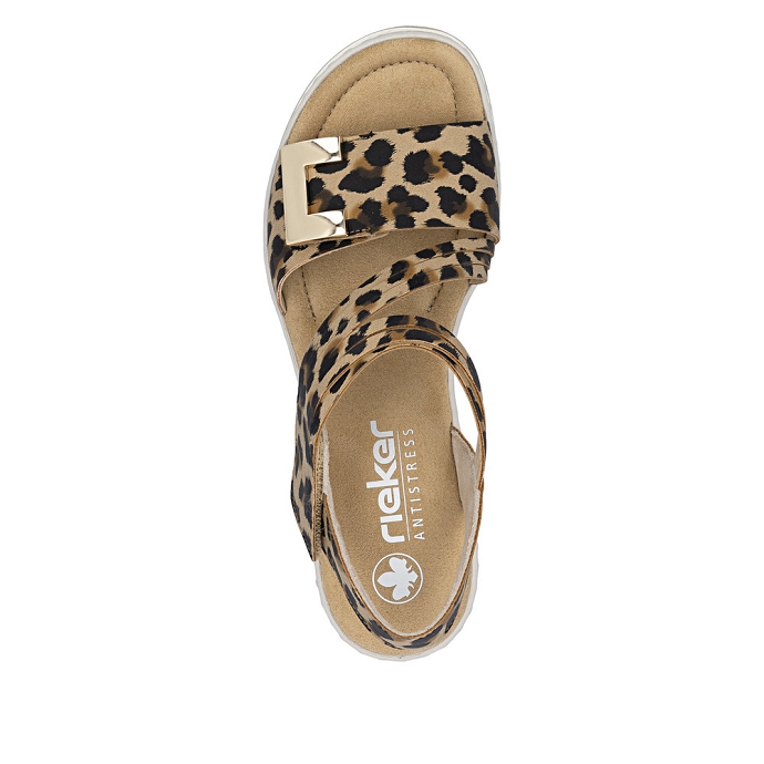 Rieker sandale 67410.90 leopard2726701_4