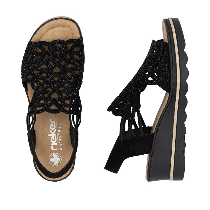 Rieker sandale 67465.00 noir2726801_3